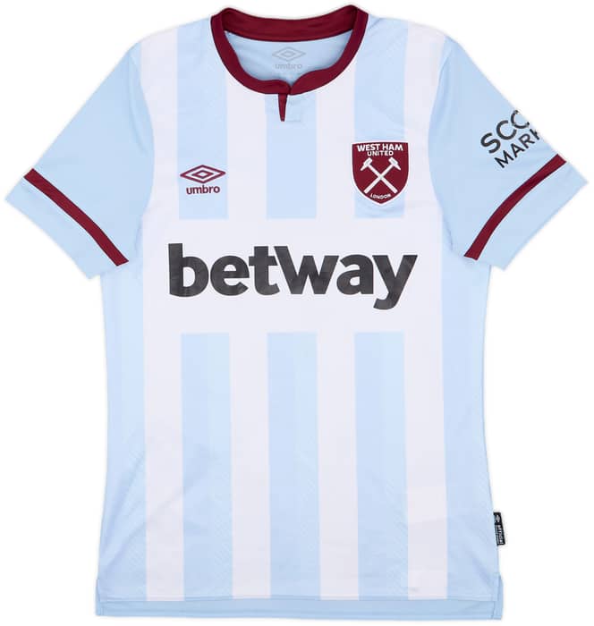 2021-22 West Ham Away Shirt Noble #16 - 7/10 - (S)