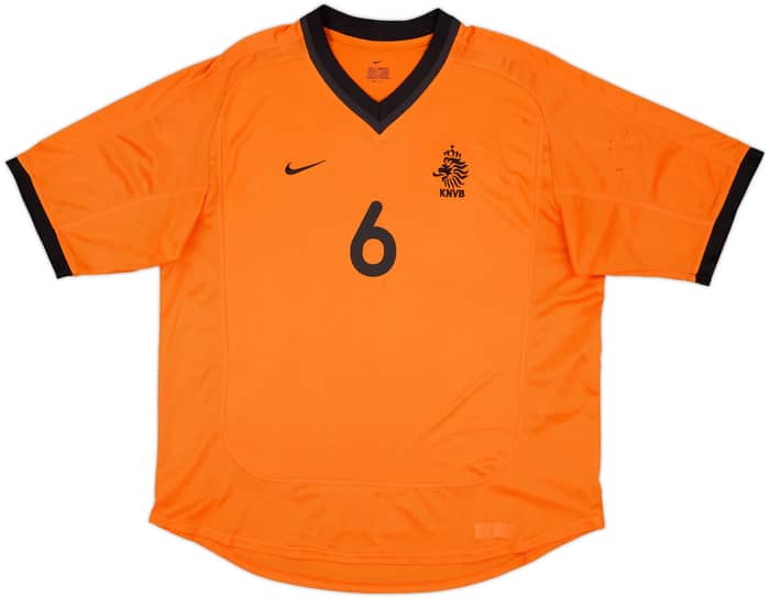 2000-02 Netherlands Home Shirt Seedorf #6 - 5/10 - (L)