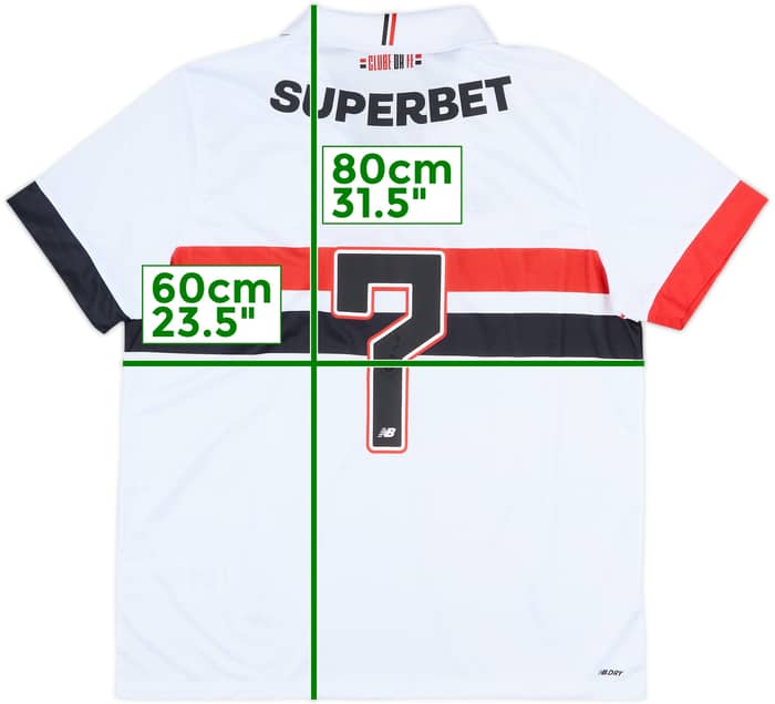 2024 Sao Paulo Home Shirt Lucas #7 - 10/10 - (XL)