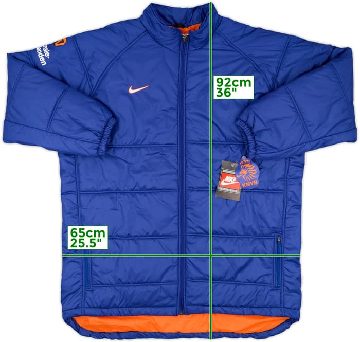 1998-99 Netherlands Player Issue Nike Padded Bench Coat (XXL)