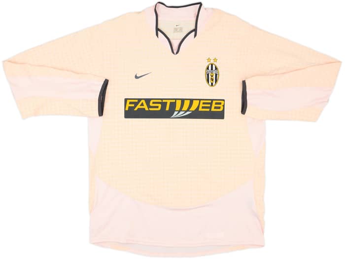 2003-04 Juventus Away L/S Shirt Del Piero #10 - 6/10 - (L)