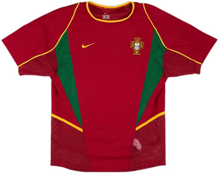 2002-04 Portugal Player Issue Home Shirt #42 - 10/10 - (S)