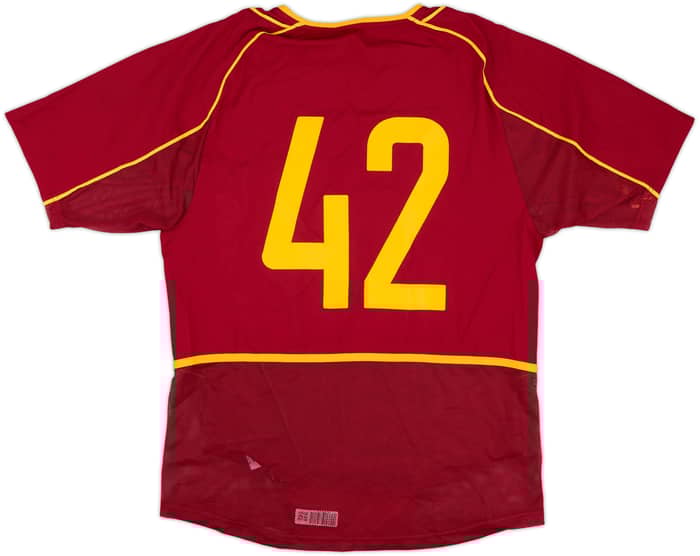 2002-04 Portugal Player Issue Home Shirt #42 - 10/10 - (S)
