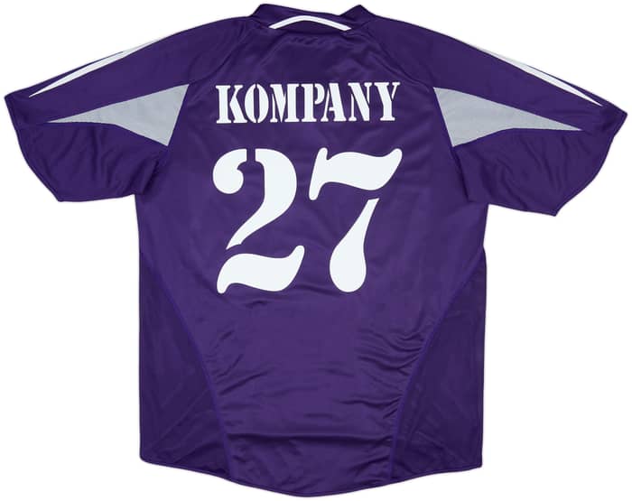 2004-05 Anderlecht Player Issue Away Shirt Kompany #27 - 8/10 - (XL)