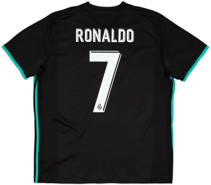 2017-18 Real Madrid Away Shirt Ronaldo #7 - 9/10 - (XL)