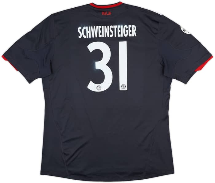 2010-11 Bayern Munich Third Shirt Schweinsteiger #31 - 5/10 - (XL)