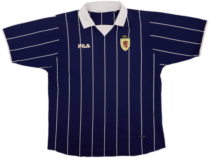 2002-03 Scotland Home Shirt - 6/10 - (XL)