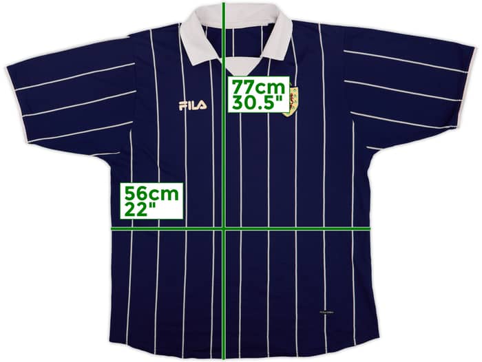 2002-03 Scotland Home Shirt - 6/10 - (XL)