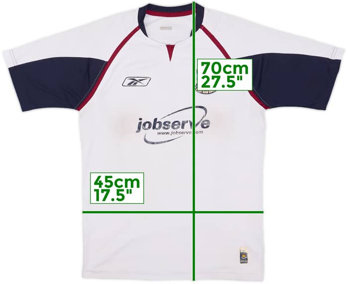 2005-06 West Ham Away Shirt - 4/10 - (S)