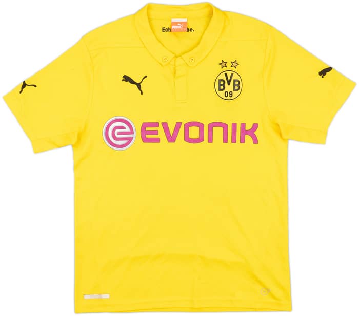 2014-15 Dortmund CL Home Shirt Hummels #15 - 5/10 - (S)