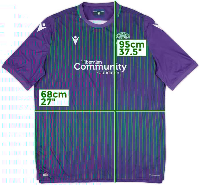 2019-20 Hibernian Away Shirt - 9/10 - (6XL)