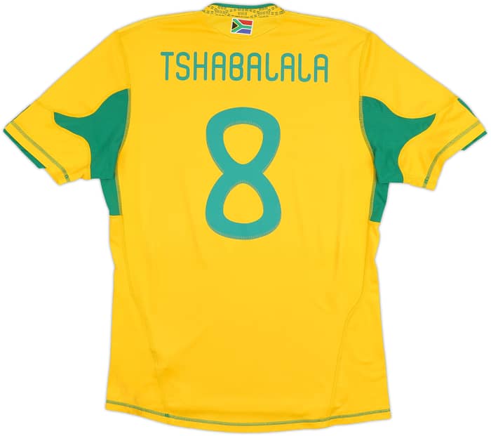 2009-11 South Africa Home Shirt Tshabalala #8 - 7/10 - (L)