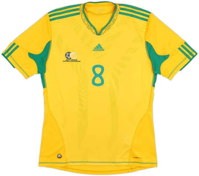 2009-11 South Africa Home Shirt Tshabalala #8 - 7/10 - (L)