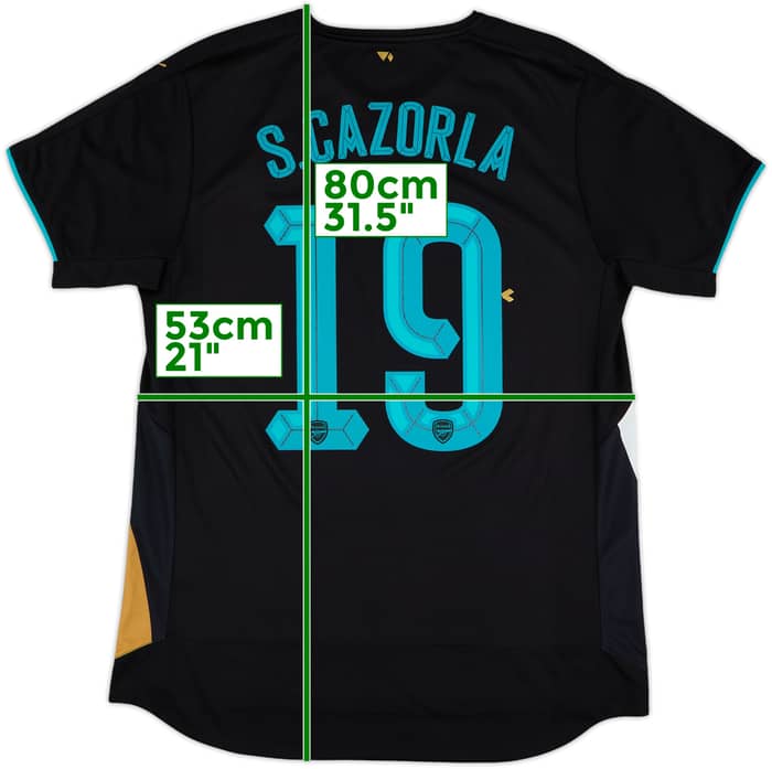 2015-16 Arsenal Third Shirt S.Cazorla #19 - 8/10 - (L)