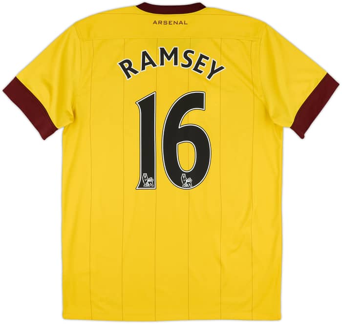 2010-13 Arsenal Away Shirt Ramsey #16 - 8/10 - (L)