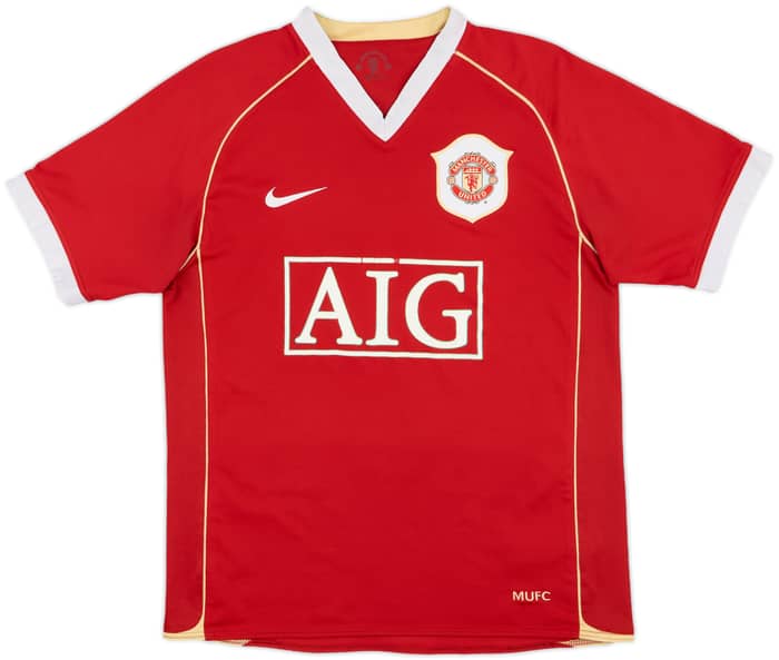 2006-07 Manchester United Home Shirt Rooney #8 - 5/10 - (S)