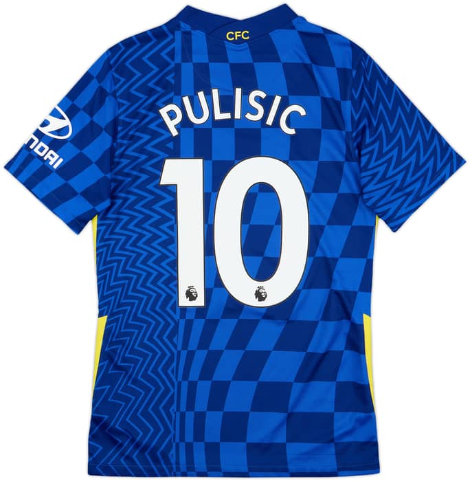 2021-22 Chelsea Home Shirt Pulisic #10 - 9/10 - (S)