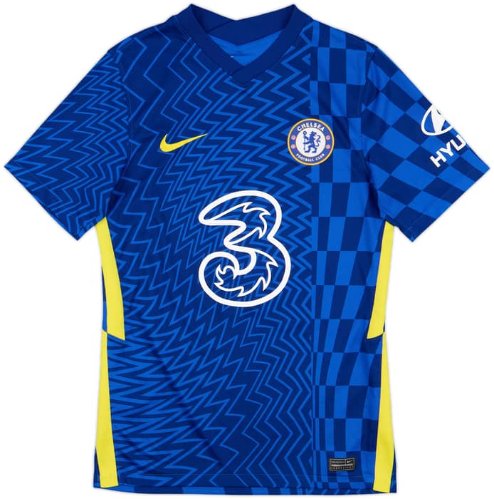 2021-22 Chelsea Home Shirt Pulisic #10 - 9/10 - (S)
