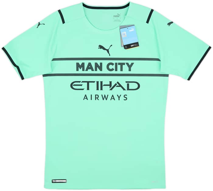 2021-22 Manchester City Authentic GK S/S Shirt (L)