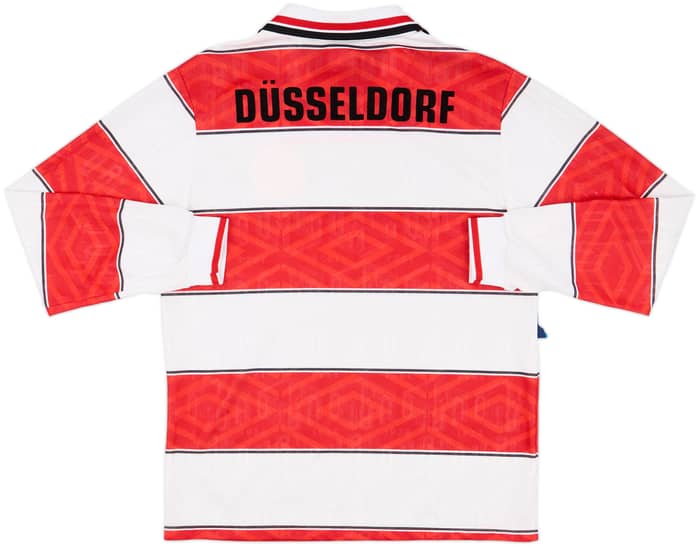 1995-96 Fortuna Dusseldorf Home L/S Shirt - 9/10 - (M)