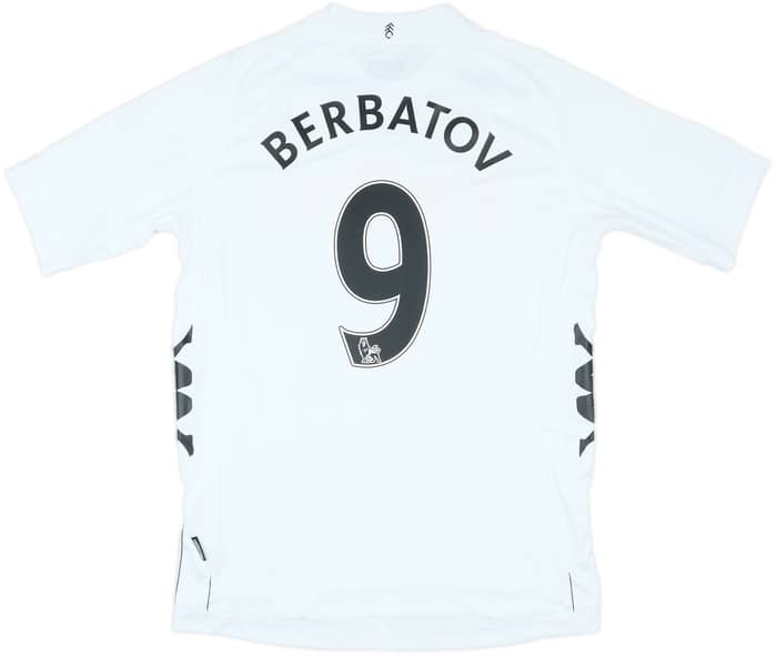 2012-13 Fulham Home Shirt Berbatov #9 - 8/10 - (L)