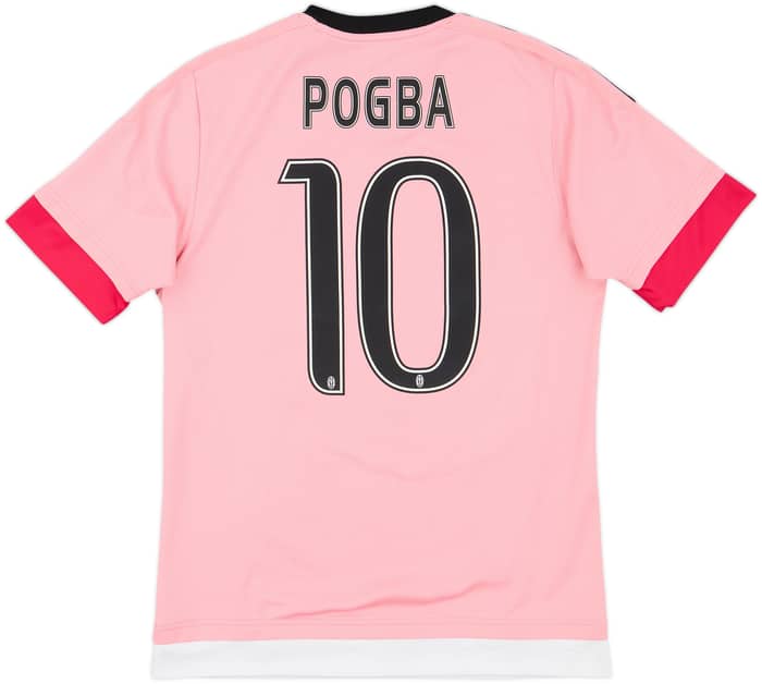 2015-16 Juventus Away Shirt Pogba #10 - 9/10 - (S)