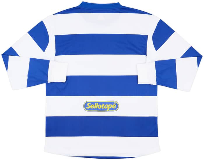 2007-08 QPR Home L/S Shirt - 10/10 - (L)