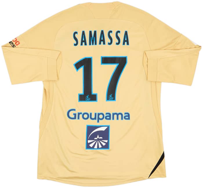 2008-09 Olympique Marseille Third Shirt Samassa #17 - 8/10 - (L)