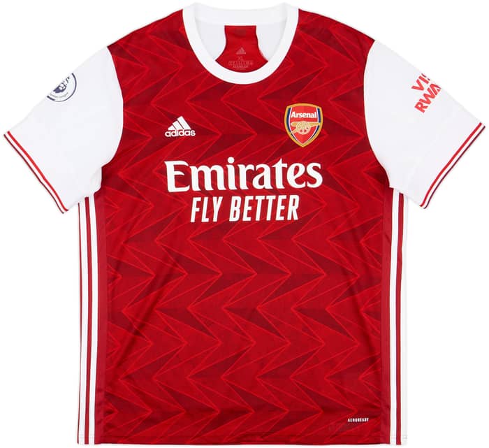 2020-21 Arsenal Home Shirt Tierney #3 - 7/10 - (XL)