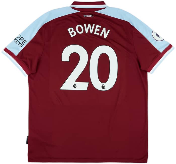2021-22 West Ham Home Shirt Bowen #20 - 9/10 - (XXL)
