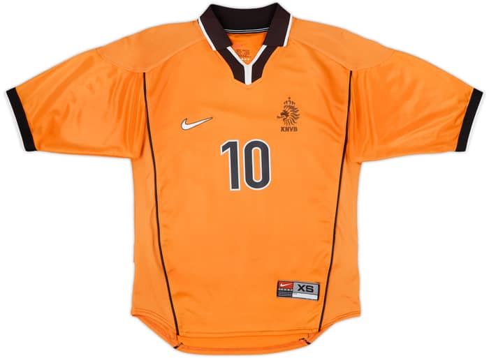 1998-00 Netherlands Home Shirt Seedorf #10 - 6/10 - (XS)