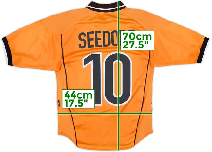 1998-00 Netherlands Home Shirt Seedorf #10 - 6/10 - (XS)