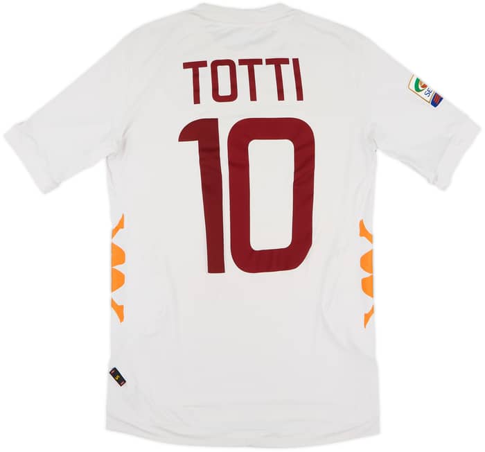 2011-12 Roma Away Shirt Totti #10 - 6/10 - (S)