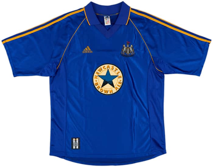1998-99 Newcastle Away Shirt Shearer #9 - 8/10 - (L)