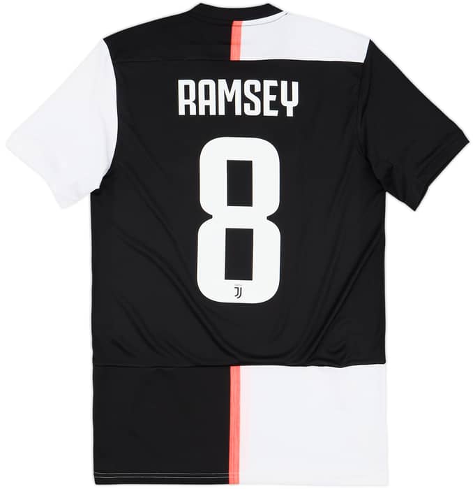 2019-20 Juventus Home Shirt Ramsey #8 - 9/10 - (S)