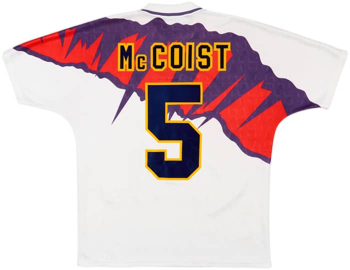 1991-93 Scotland Away Shirt McCoist #5 - 8/10 - (L)