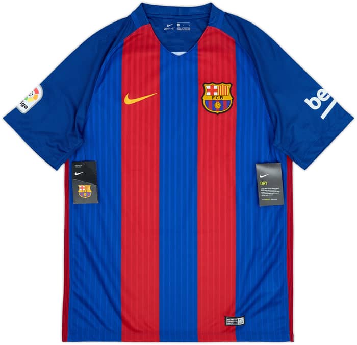 2016-17 Barcelona Home Shirt Messi #10 (M)