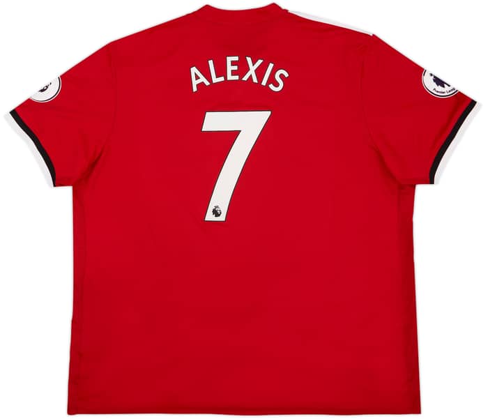 2017-18 Manchester United Home Shirt Alexis #7 - 9/10 - (3XL)