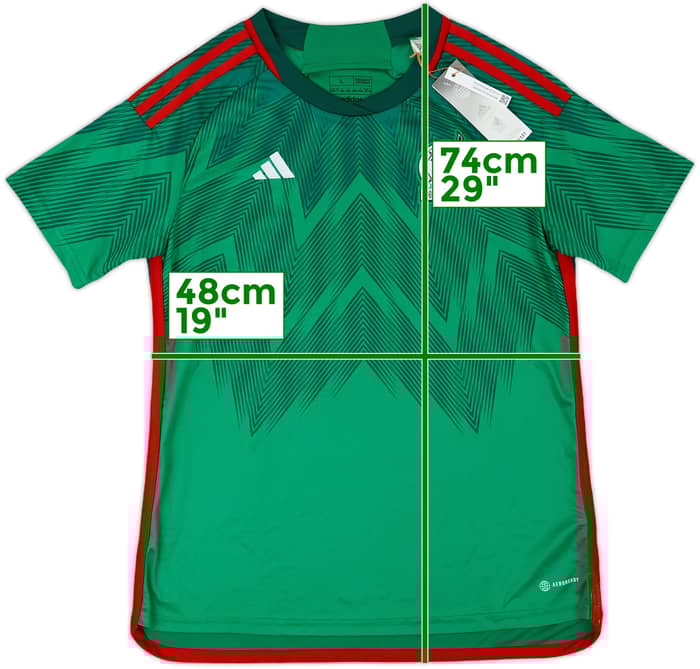 2022 Mexico Home Shirt (Women's L)