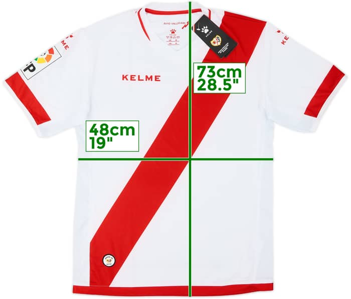 2015-16 Rayo Vallecano Home Shirt (M)