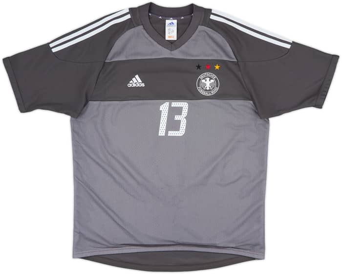 2002-04 Germany Away Shirt Ballack #13 - 9/10 - (L)