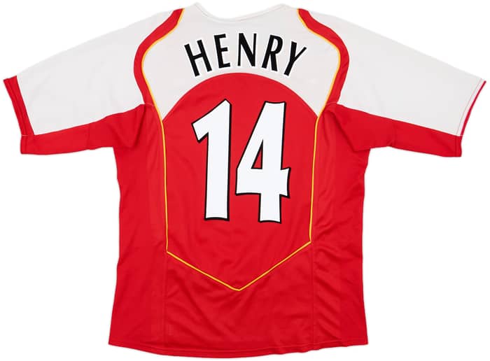 2004-05 Arsenal Home Shirt Henry #14 - 7/10 - (M)