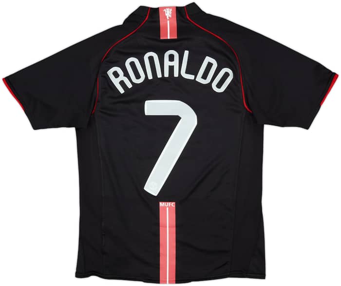 2007-08 Manchester United Away Shirt Ronaldo #7 - 9/10 - (S)