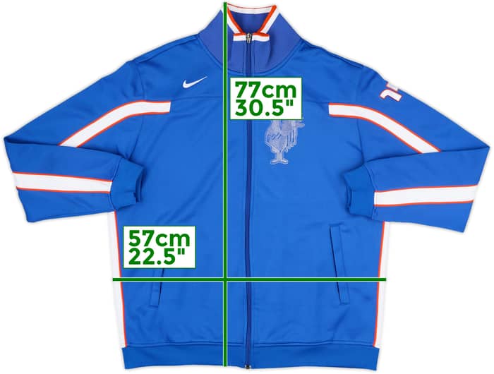 2008-09 France Nike Track Jacket - 8/10 - (L)