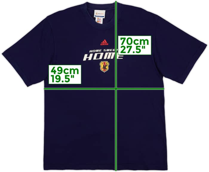 2002 Japan 'World Cup' adidas Cotton Tee - 9/10 - (L)