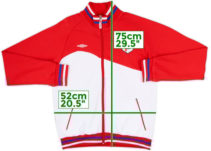 2004-06 England Umbro Track Jacket - 9/10 - (L)