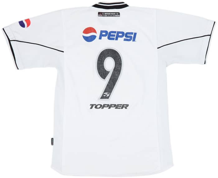 2000-01 Corinthians 'Bi Campeao Brasileiro' Home Shirt #9 - 7/10 - (M)
