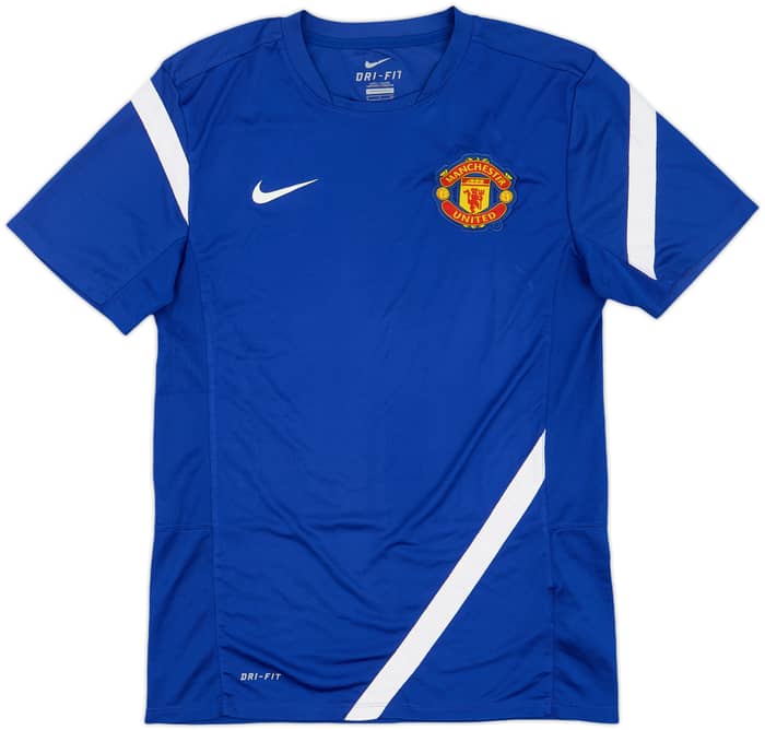 2011-12 Manchester United Nike Training Shirt - 9/10 - (S)