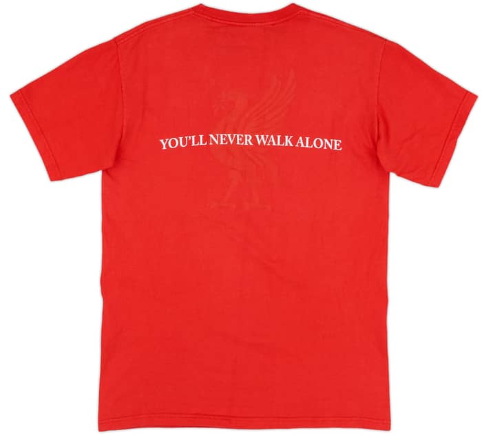 2006-07 Liverpool adidas Cotton Tee - 8/10 - (S)