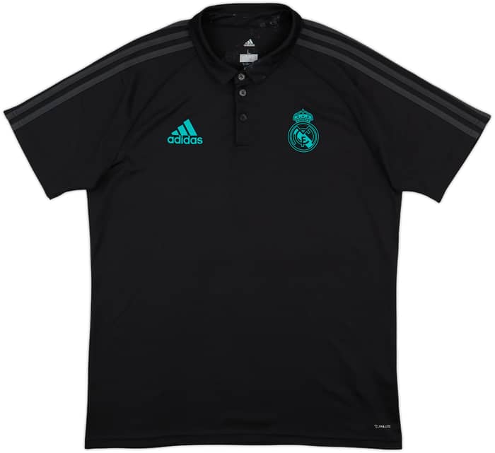 2017-18 Real Madrid adidas Polo Shirt - 7/10 - (L)